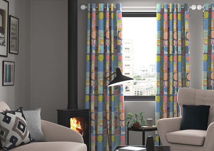 Carrie, Bon Bon - Made to Measure Curtains - Image 3